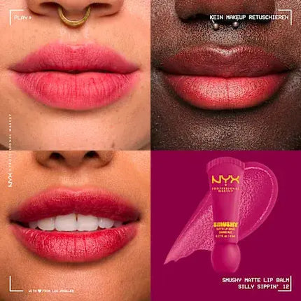 NYX Professional Makeup Smushy Matte Lip Balm Silly Slippin