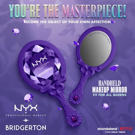 NYX Professional Makeup x Bridgerton Royal Reflections Makeup Mirror