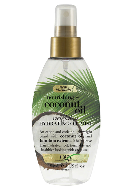 OGX Beauty Nourishing Coconut Hydrating Hair Oil Spray