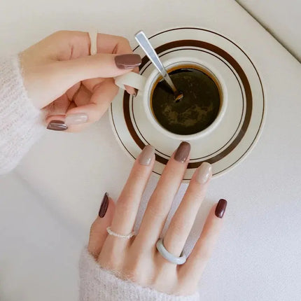 Ohora Semi Cured Gel Nail Strips N Roasting