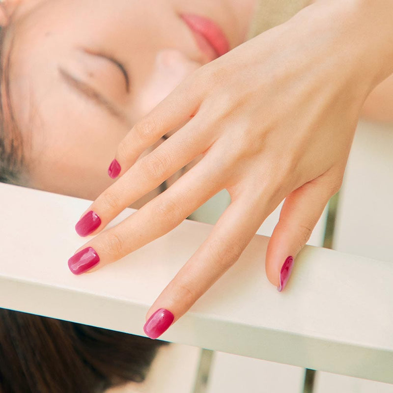 Ohora Semi Cured Gel Nail Strips N Tint Reddish, semi-uitgeharde gellak strips, foto 3 van 7