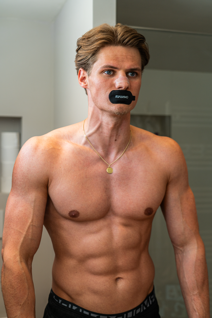 Omniair Zwarte Mondtape