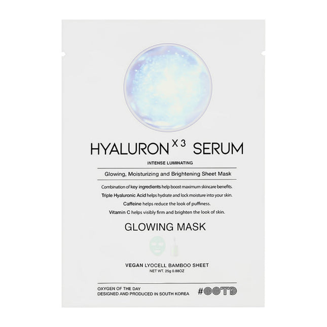 OOTD Hyaluron X3 Serum Glowing Mask