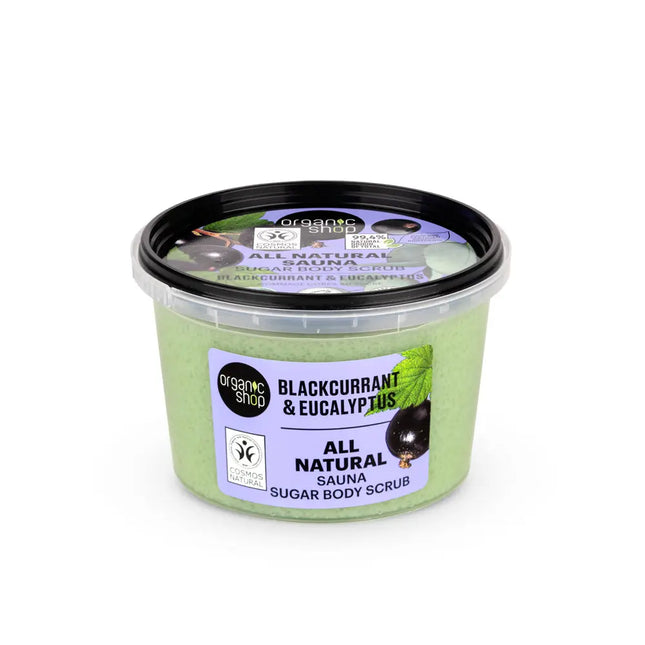 Organic Shop All Natural Sauna Sugar Body Scrub