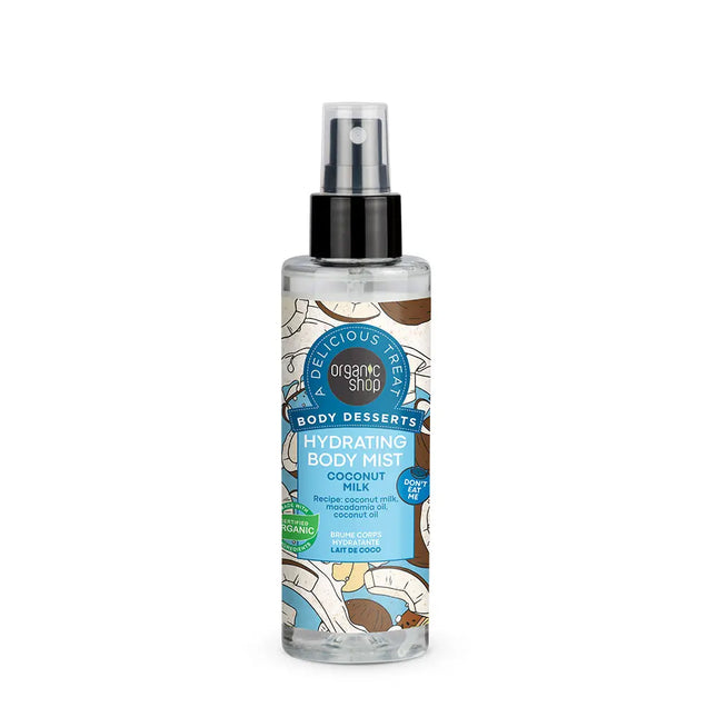 Organic Shop Body Desserts Hydrating Body Mist Coconut Milk