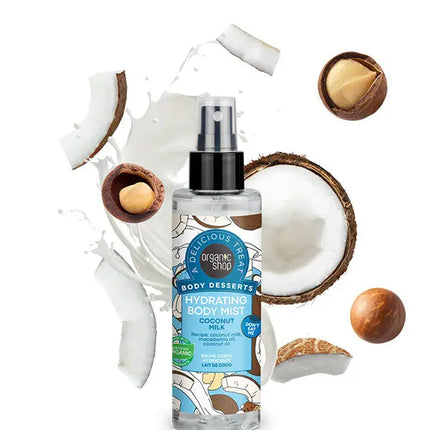 Organic Shop Body Desserts Hydrating Body Mist Coconut Milk