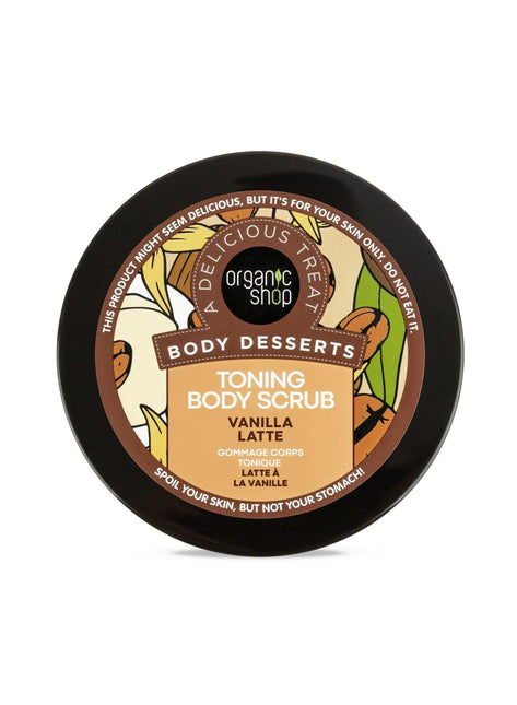 Organic Shop Body Desserts Toning Body Scrub Vanilla Latte