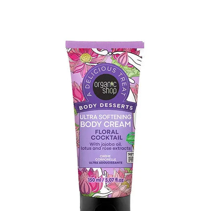 Organic Shop Body Desserts Ultra Softening Body Cream Floral Cocktail