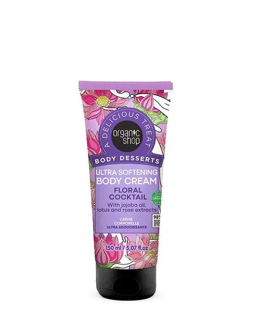 Organic Shop Body Desserts Ultra Softening Body Cream Floral Cocktail