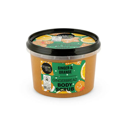 Organic Shop Body Scrub Gingerbread