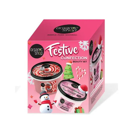 Organic Shop Festive Confection Beauty Set