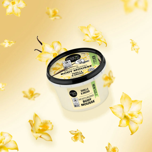 Organic Shop Moisturizing Body Mousse Vanilla
