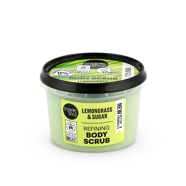 Organic Shop Refining Body Scrub Lemongrass