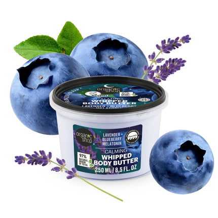 Organic Shop Sleeping Calming Whipped Body Butter For Tender Sleep