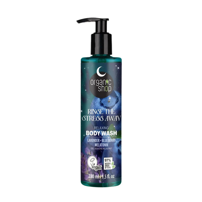 Organic Shop Sleeping Relaxing Body Wash Rinse The Stress Away