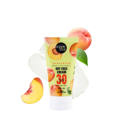 Organic Shop Sunscreen SPF 30 Day Face Cream Oily Skin