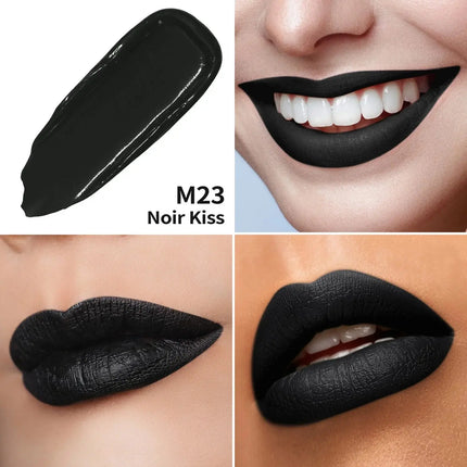 Oulac Kissproof Liquid Matte Lipstick M23 Noir Kiss
