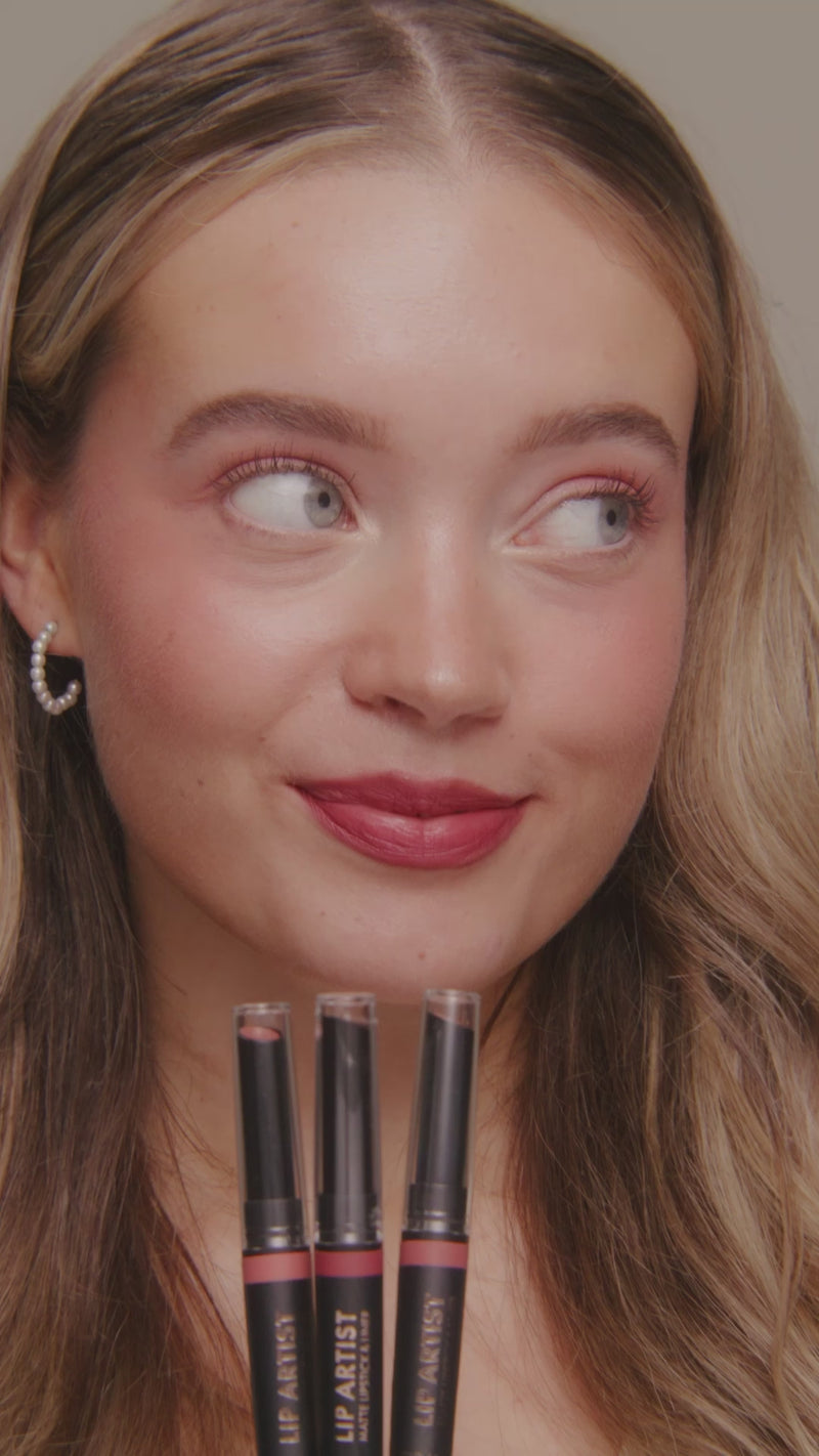 Lip Artist Matte Lipstick & Liner 030 Best Friends Forever