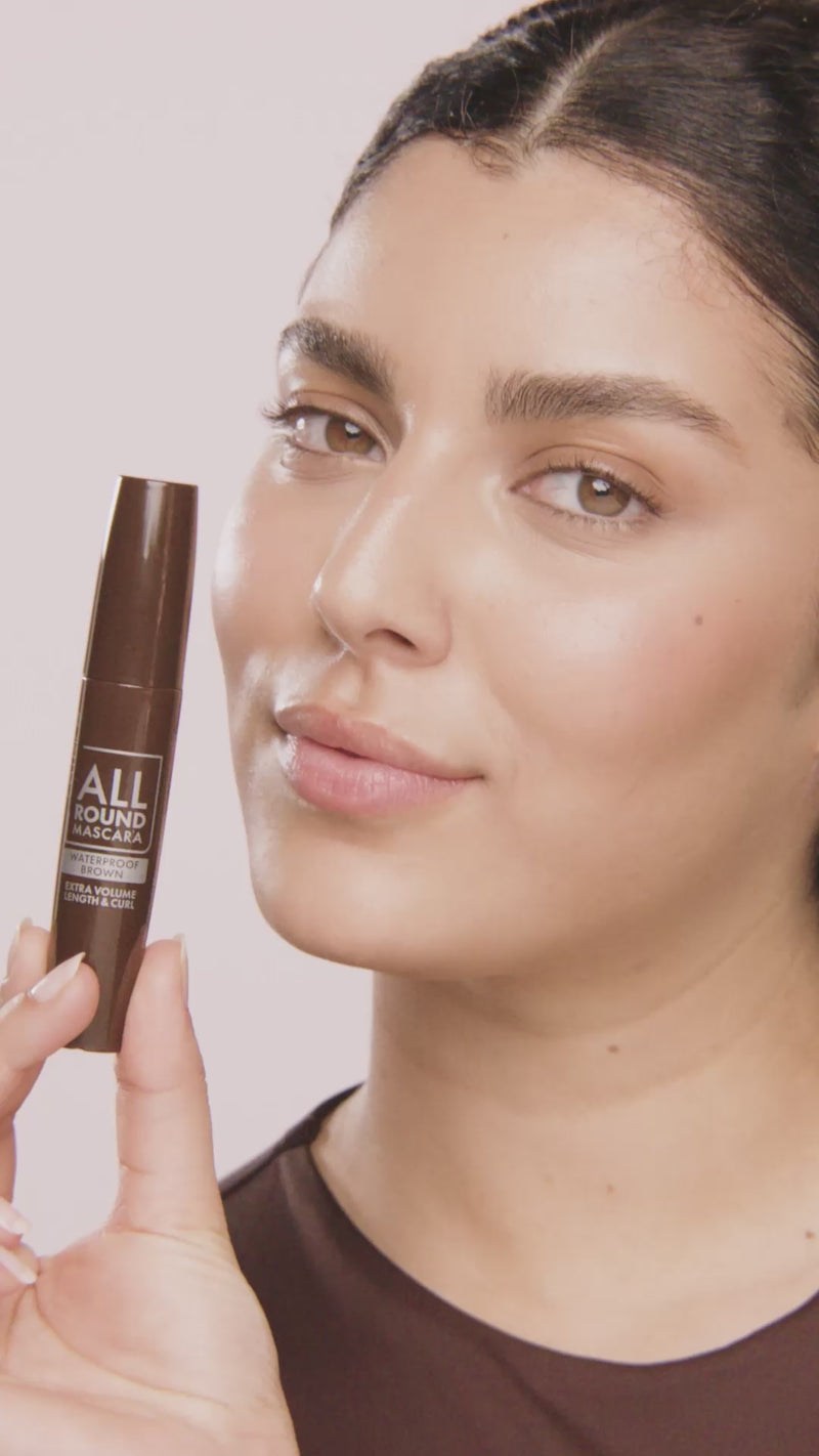 Allround Mascara Waterproof Brown 020 Brown