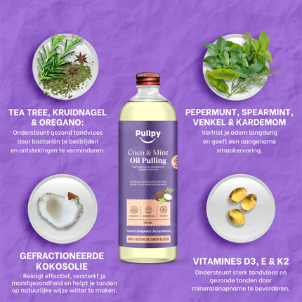 Pullpy Coco Munt Oil Pulling Mondspoeling