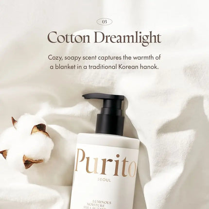 Purito Luminous Moisture Shea Butter Body Lotion Cotton Dreamlight