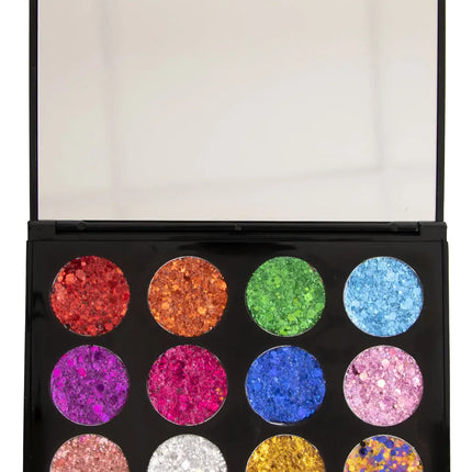PXP Professional Colours Palette L'été Pressed Chunky Glitter Cream
