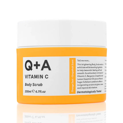 Q+A Vitamin C Body Scrub