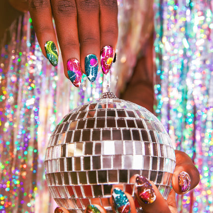 Red Carpet Manicure Astro Flash Cat-Eye Gel Polish Galactic Cowgirl