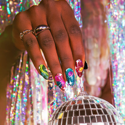 Red Carpet Manicure Astro Flash Cat-Eye Gel Polish Galactic Cowgirl