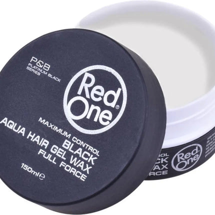 Red One Aqua Hair Wax Black