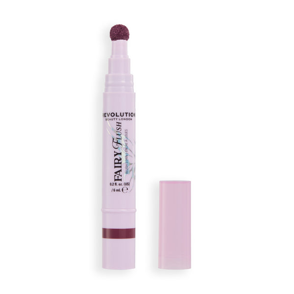 Geopende Fairy Flush Blush Stain Eternal Bond met ronde siliconen applicator