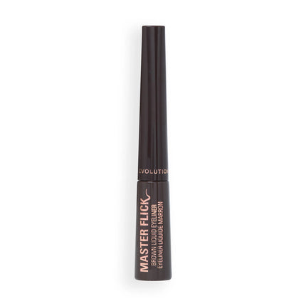 Revolution Master Flick Dip Liquid Eyeliner Mocha Brown