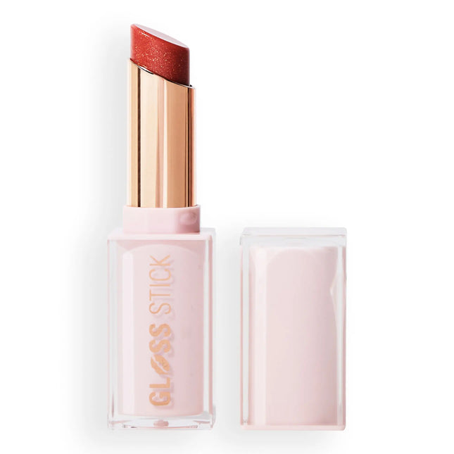 Revolution Pout Lip Gloss Stick Shimmer Sugar Cookie Pink