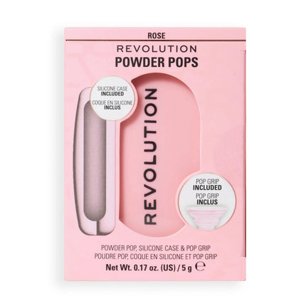 Revolution Powder Pops Rose & Pop Grip & Silicone Case Rose