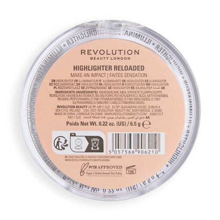 Revolution Reloaded Highlighter Make An Impact Talc Free