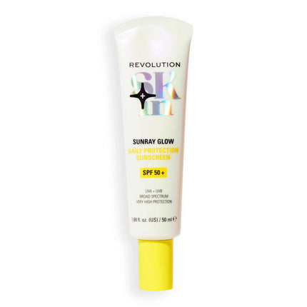 Revolution Skin Sunray Glow Daily Protection Sunscreen SPF 50+ with Vitamin C