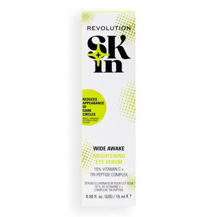Revolution Skin Wide Awake 10% Vitamin C & Tri-Peptide Brightening Eye Serum