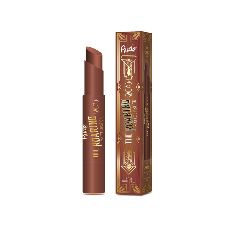 Rude Cosmetics Roaring 20's Matte Lipstick Decadent, matte lipstick met intense kleur