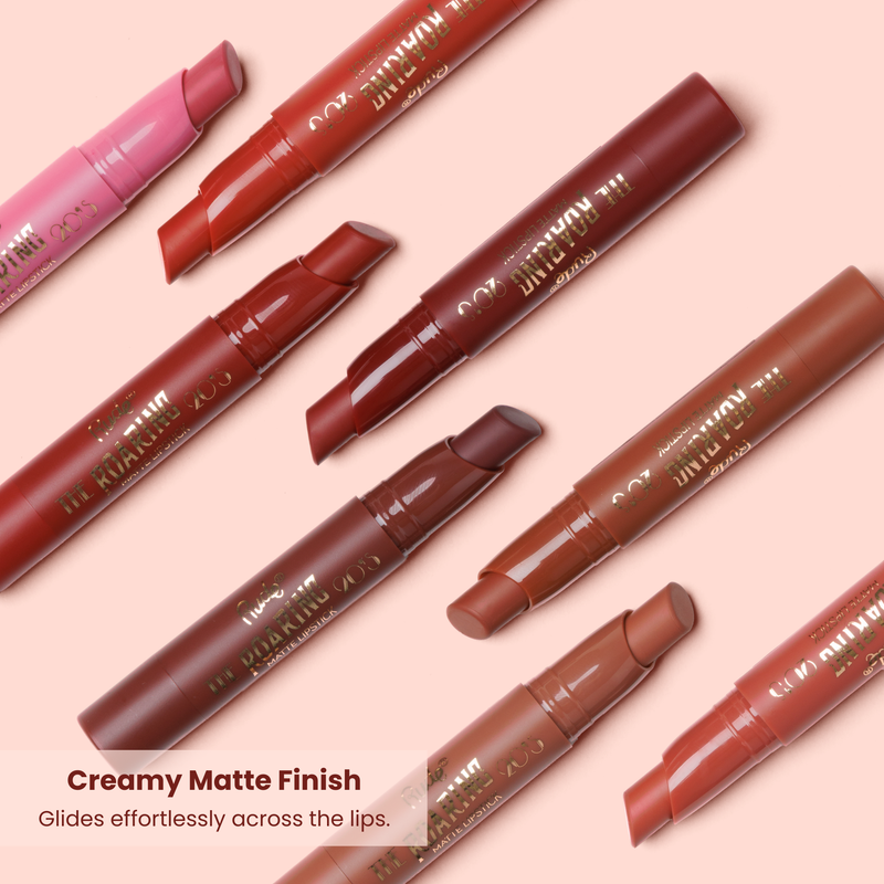 Rude Cosmetics Roaring 20's Matte Lipstick Decadent, matte lipstick met intense kleur, foto 4 van 6