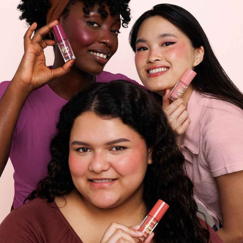 Rude Cosmetics The Glow Up! Illuminating Serum Blush Celestial Flush, vloeibare serum blush, foto 3 van 7