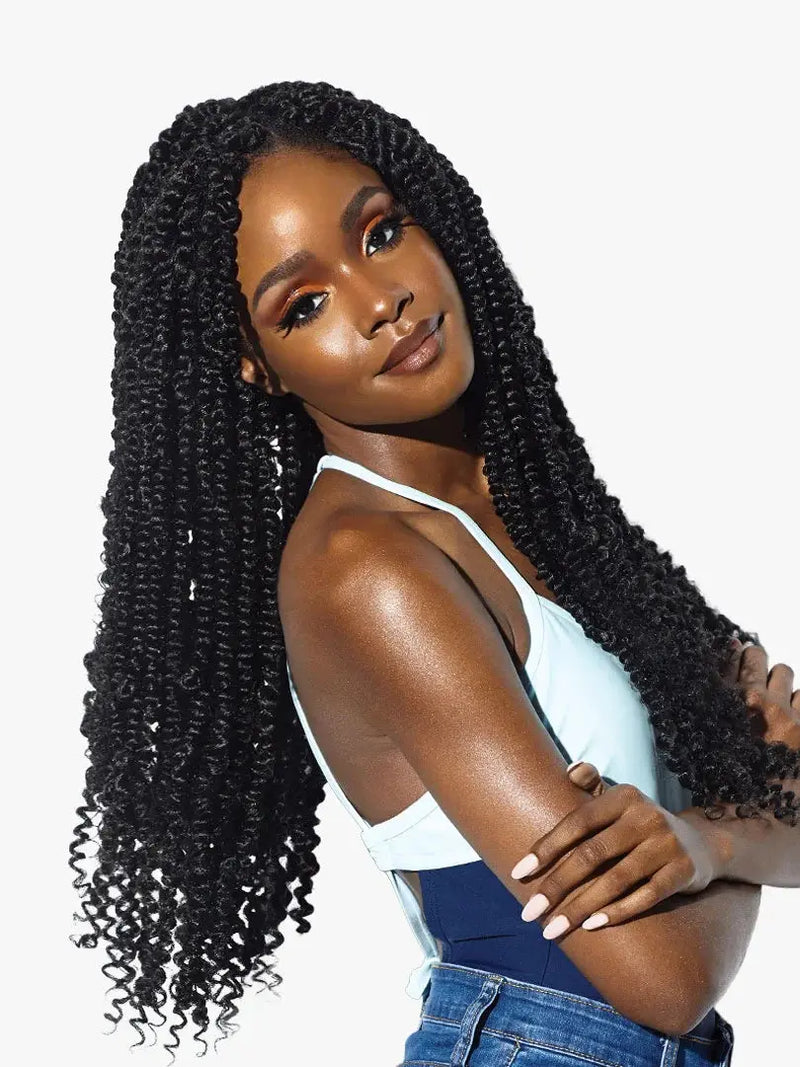 Ruwa Sensationnel Pre-Stretched 18" Braiding Hair 1B/30
