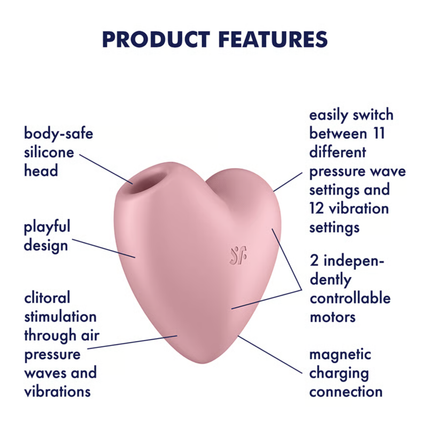 Satisfyer Cutie Heart Pink
