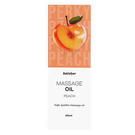 Satisfyer Highquality Massage Oil Peach