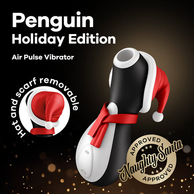Satisfyer Penguin Air Pulse Vibrator Holiday Edition