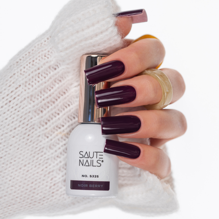 Saute Nails UV Gelpolish S325 Noir Berry