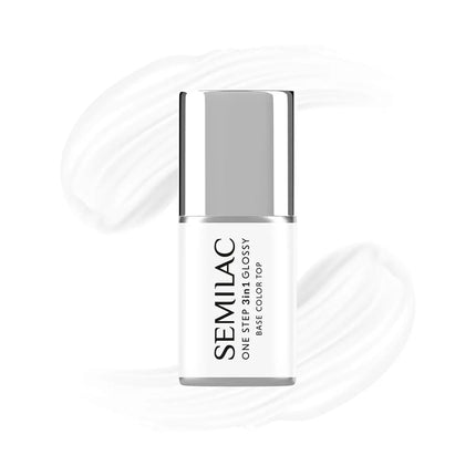 Semilac One Step 3in1 Glossy S110 The White