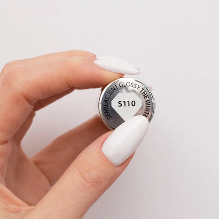 Semilac One Step 3in1 Glossy S110 The White