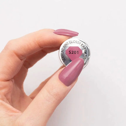 Semilac One Step 3in1 Glossy S201 Earth Pink