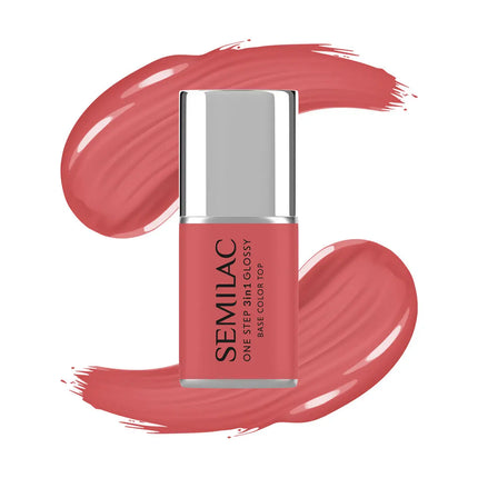 Semilac One Step 3in1 Glossy S690 Coral Pink