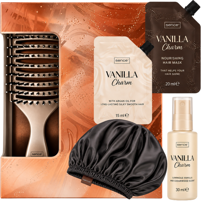 Sence Vanilla Charm Hair Care Set 5 Pcs. complete haarverzorgingsset, foto 2 van 3